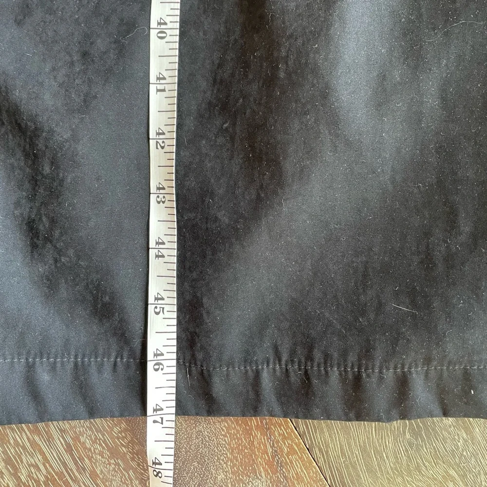 Vintage | Classic London Fog Trench Coat with waist belt | Black Washed | 8P - Picture 10 of 11